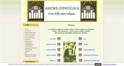 Desktop Screenshot of amoreconiugale.it