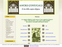 Tablet Screenshot of amoreconiugale.it